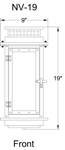 Nouveau 19 inch Drawings form Primo Lanterns